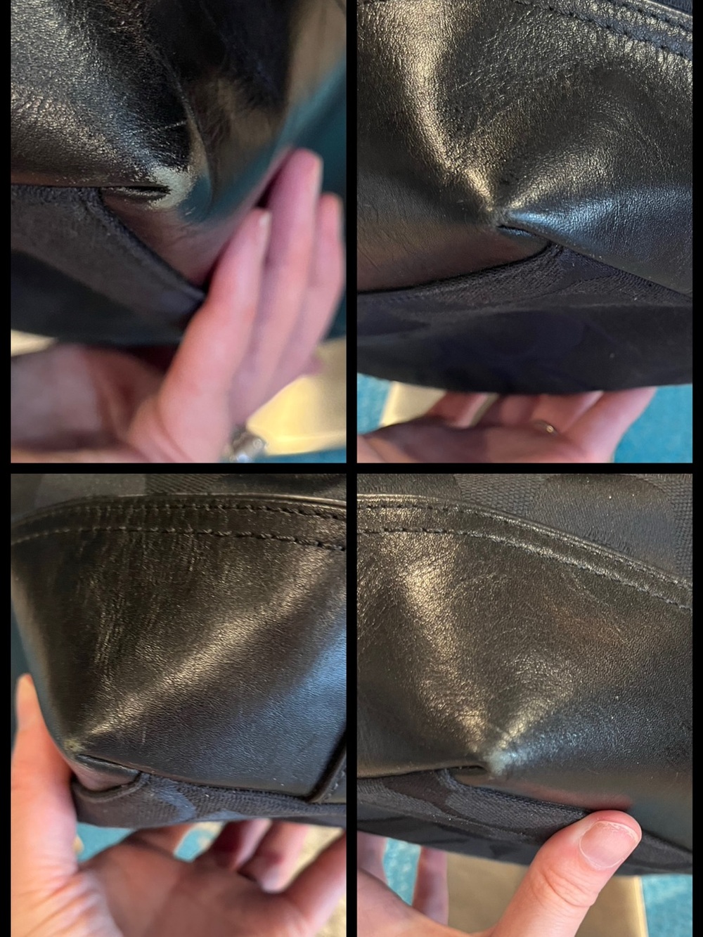 Coach Shoulder Bag Legacy Signature Duffle 21149 - Picture 15 of 16